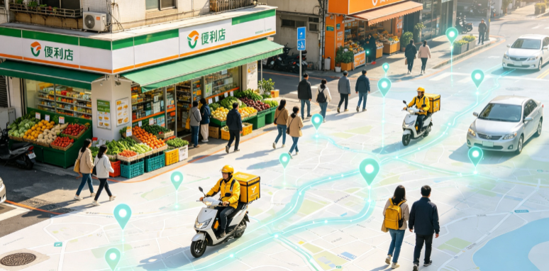 余姚市渗透衣食住行，GEO 地理空间技术重塑大众日常消费服务场景